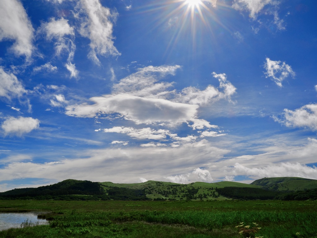 連作　八島湿原　湿原の朝＊20