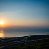 早朝のニライカナイ橋