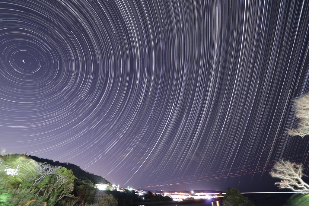 spinning stars at kamogawa city