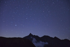 stars above mt.yarigadake