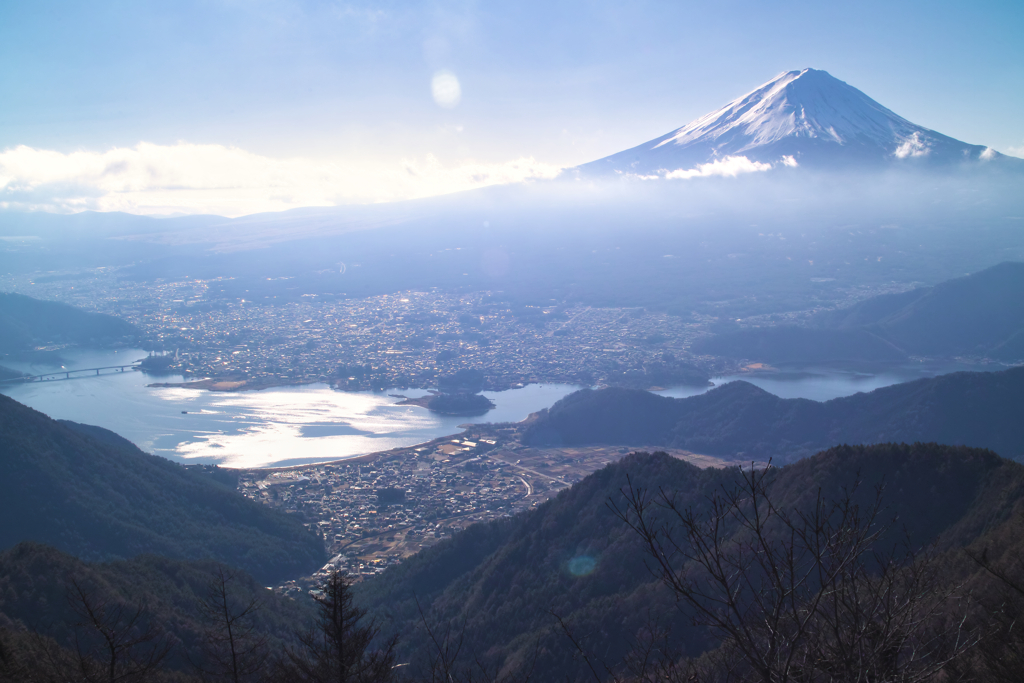 twin terrace & mt.kurodake at 10:12 Dec,