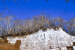 Icefall in mt.akagisan at 12:18 Jan,18 2