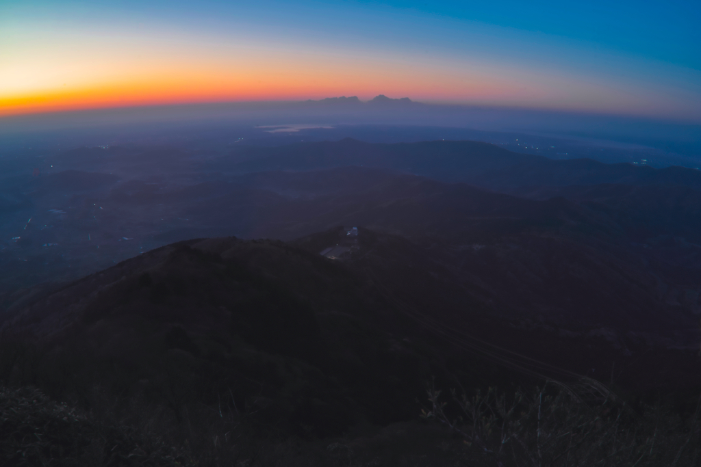 mt.tsukuba at 4:54 10,Apr 2023 by sd14+f
