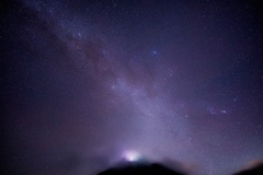millky way on Mt.Yokote