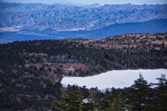 shirakoma lake at 9:34 Dec,21 2024