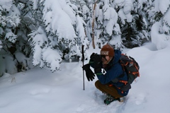 Mt.Kurofu on the way