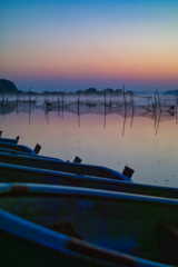 inba lake at 4:30 Apr,27 2025