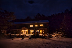 shirakoma lake at 6:04 Dec,21 2024