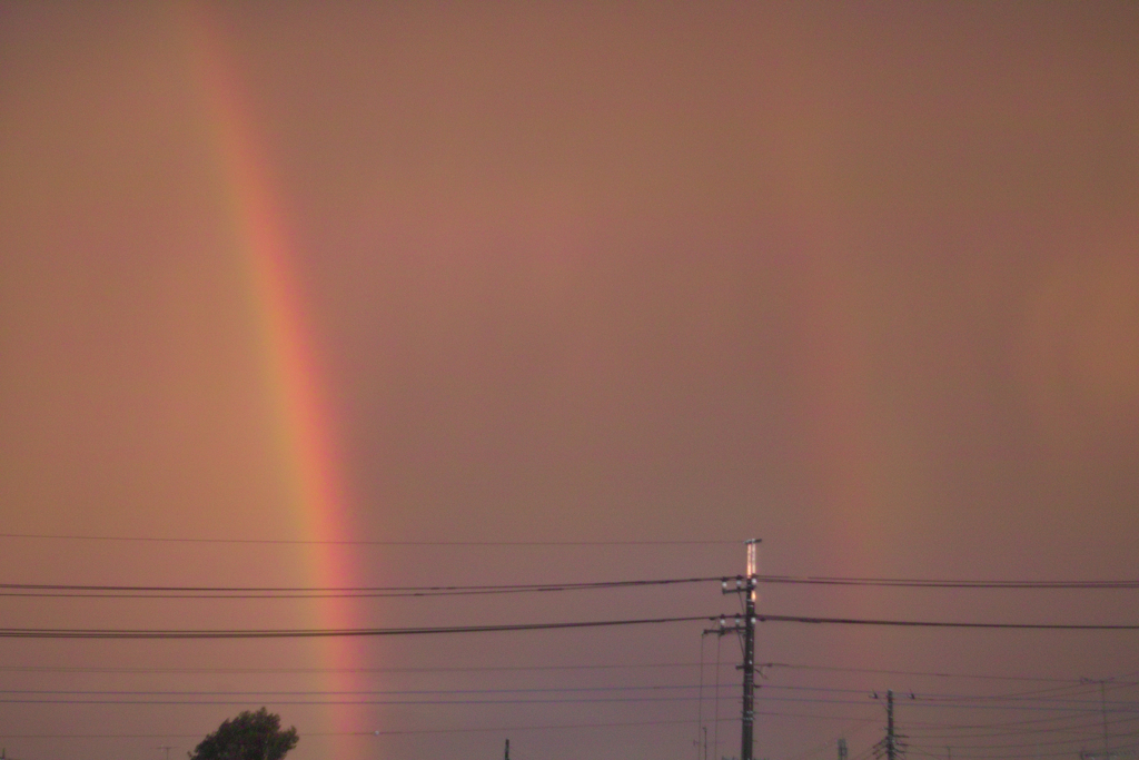 rainbow at home on 2,May 2021