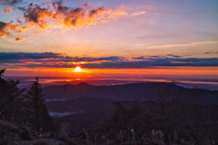 sunrise in mt.tsukuba at 6:58 Dec,31 202
