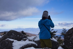 shirakoma lake at 9:37 Dec,21 2024