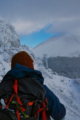 Mt.Kurofu on the way