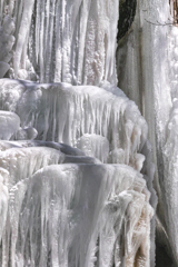 Icefall in akagisan at 12:12 Jan,18 2025