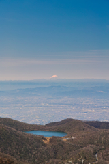 mt.fuji veiwing from mt.kurobi