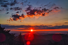 sunrise in mt.tsukuba at 6:55 Dec,31 202