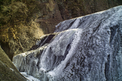 water fall of fukuroda at 10:16 Jan,30 