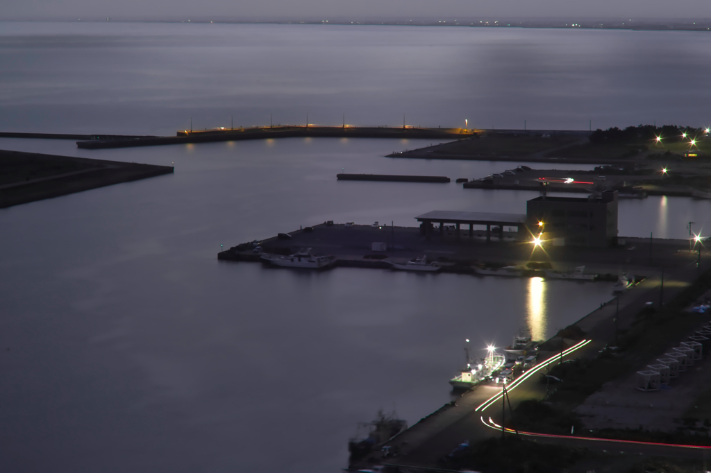 iioka fishing port at 18:03 17,Sep 2022