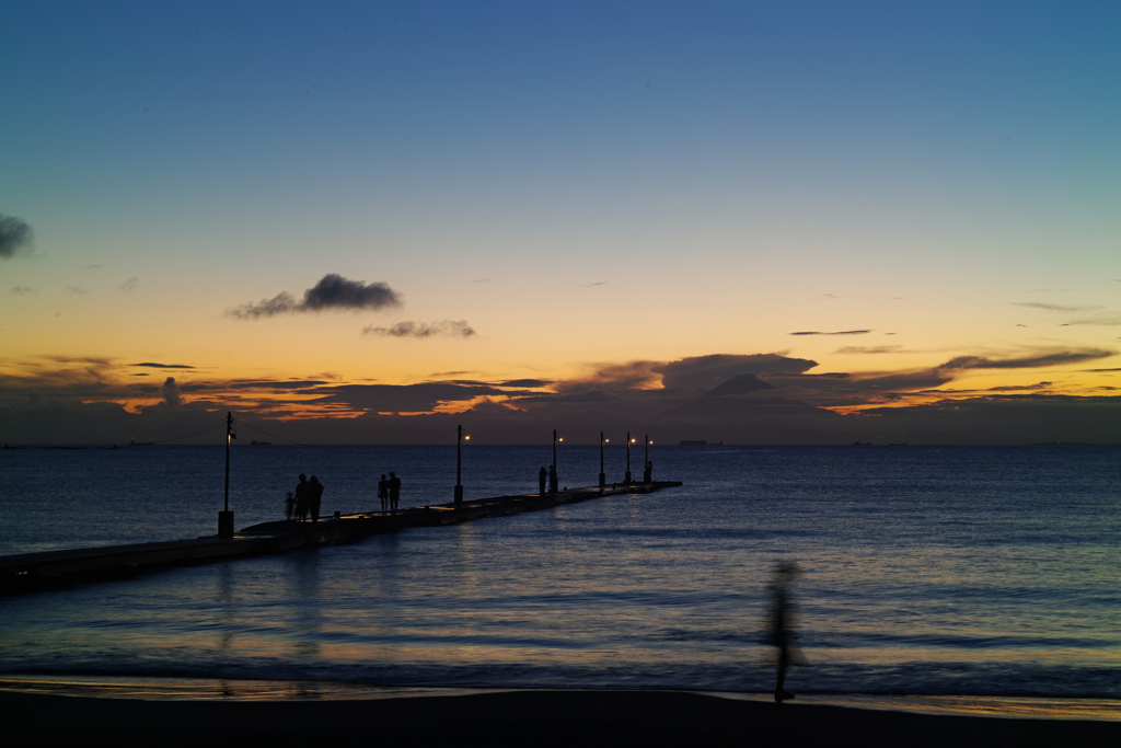 haraoka pier in chiba pref.