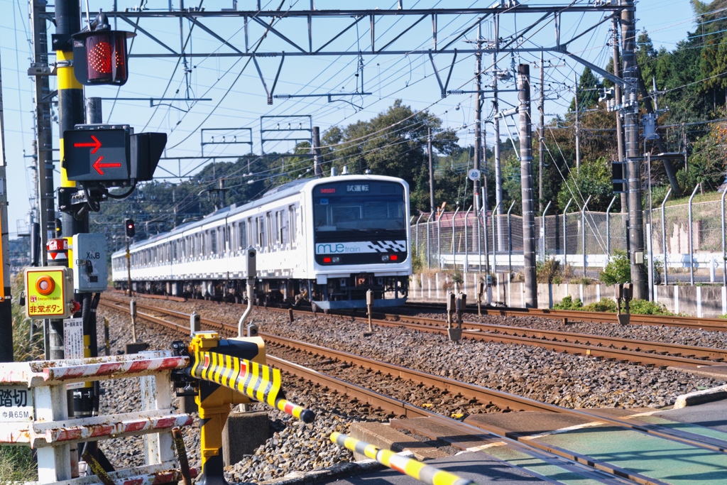 Cross railroad in sakura city 05