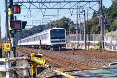 Cross railroad in sakura city 05