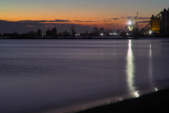 chiba port tower at 18:25 10,Sep 2022