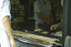 unagi grrilled with sweet soy souce