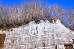Icefall in mt.akagisan at 12:17 Jan,18 2