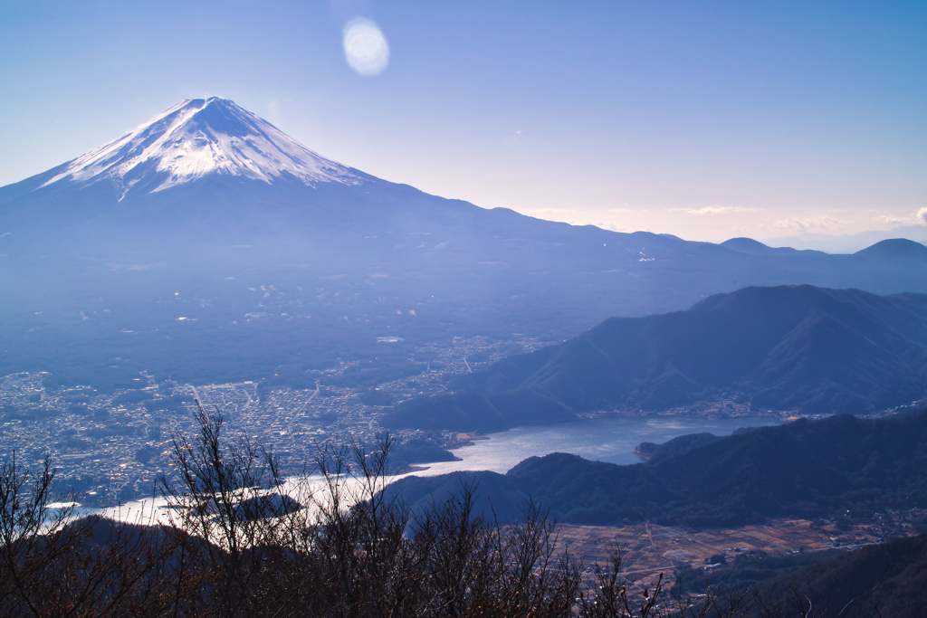 twin terrace & mt.kurodake at 11:54 Dec,