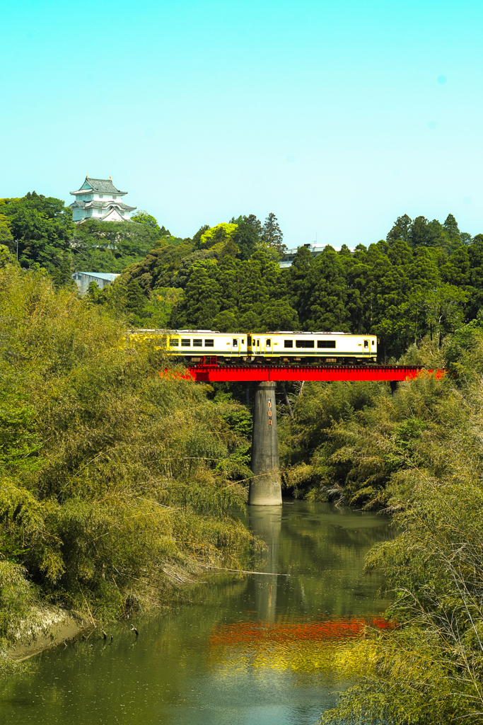 ootaki castle & isumi line