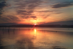 inba lake at 4:57 2,May 2022