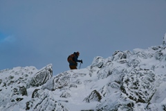 Mt.Kurofu in the way