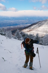 Mt. Kurofu on the way