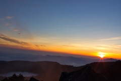 sunrise at takamiishi view point