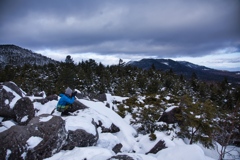 shirakoma lake at 9:35 Dec,21 2024
