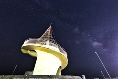 milky way with kujyukuri beach