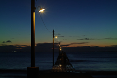 haraoka pier in chiba pref.