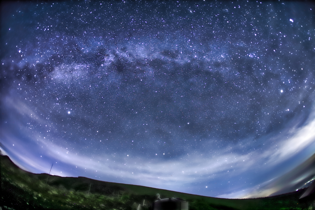 milky way on mt.ioudake