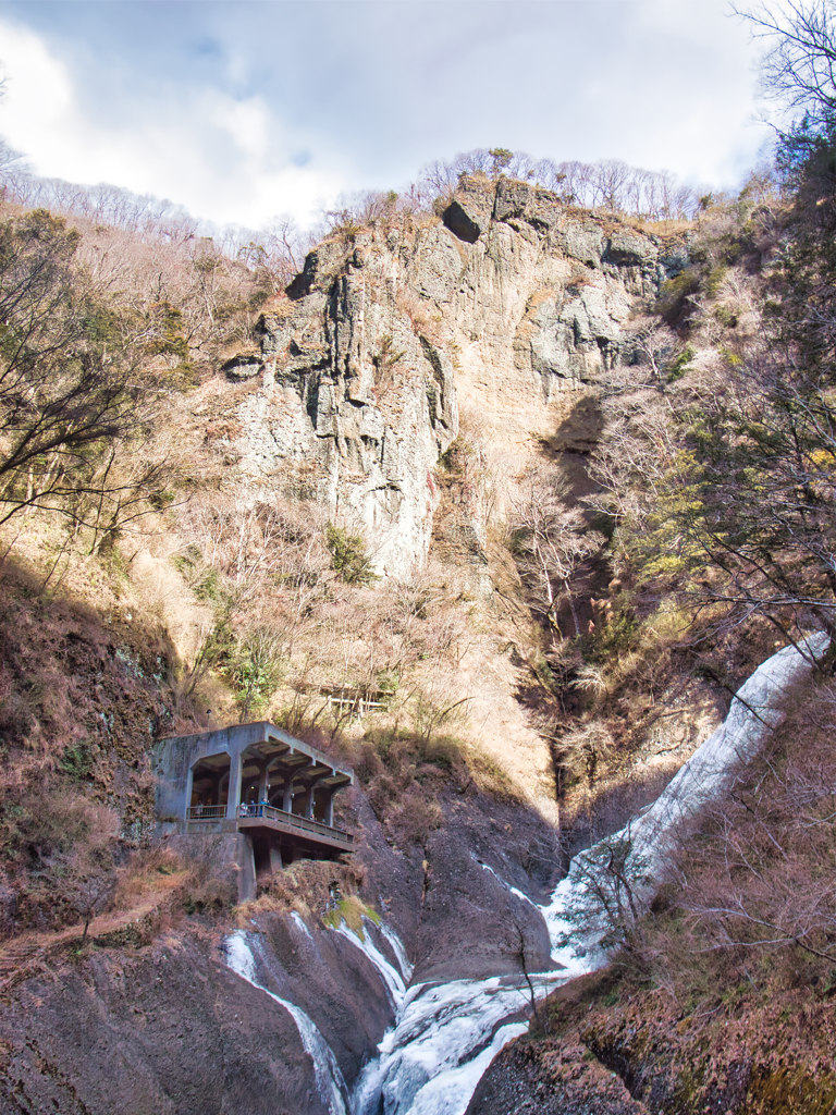 water fall of fukuroda on Jan,30 2026