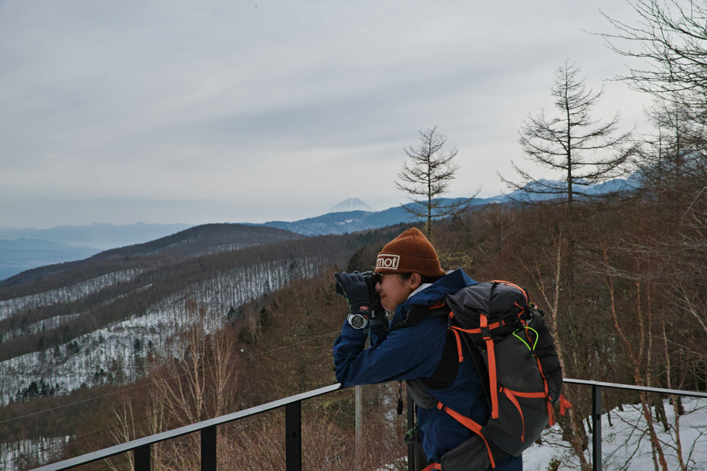obsavation deck of mt.nyukasa