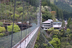 谷瀬の吊り橋