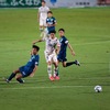 シュートの瞬間