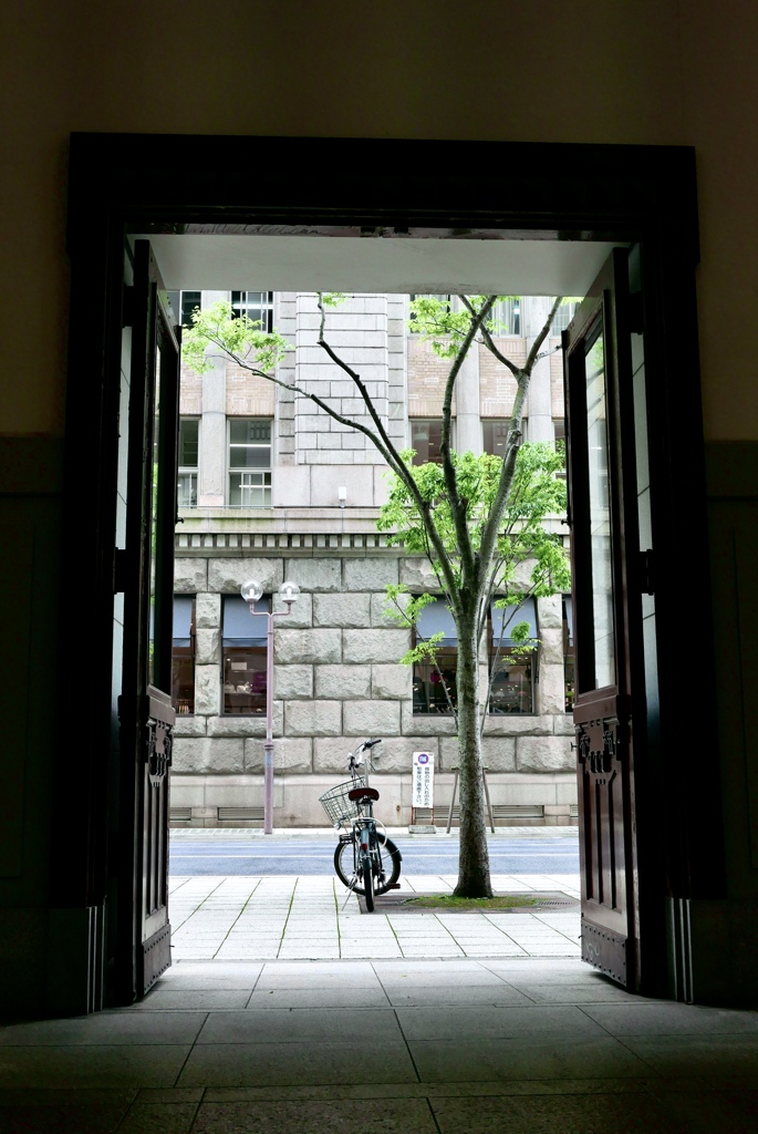 街角の風景