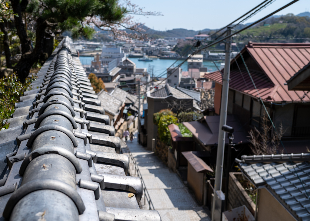 海へ続く路地