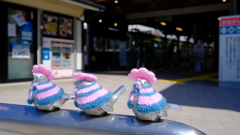 小さな駅員