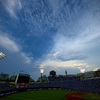 横浜スタジアムの空。
