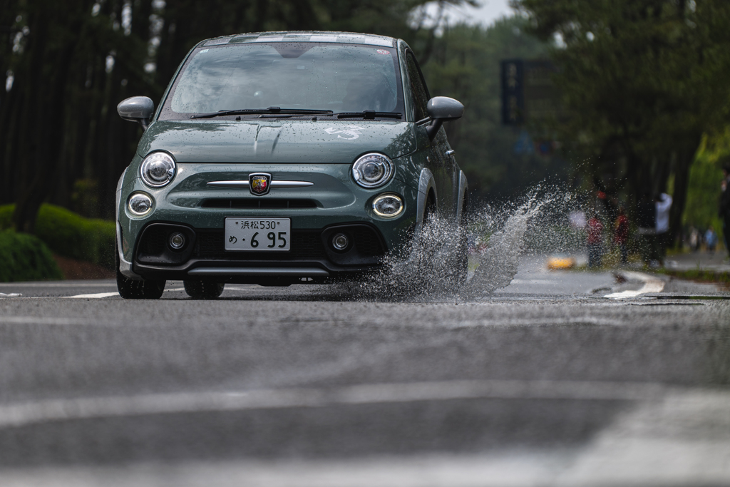 歩道の方にかかってましたよ〜