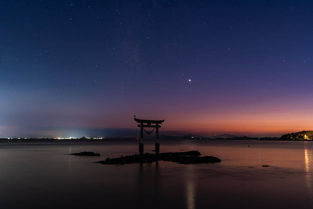 神々しい夕暮れ