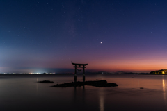 神々しい夕暮れ