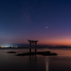 神々しい夕暮れ