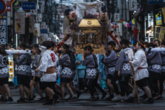 祭りの一コマ